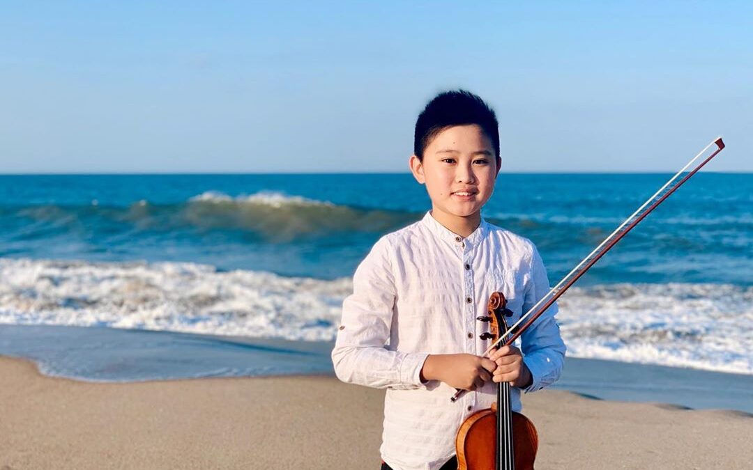 #meetourstudents 

Daniel Qi, a 12-year-old violinist from Delaware, has been a …