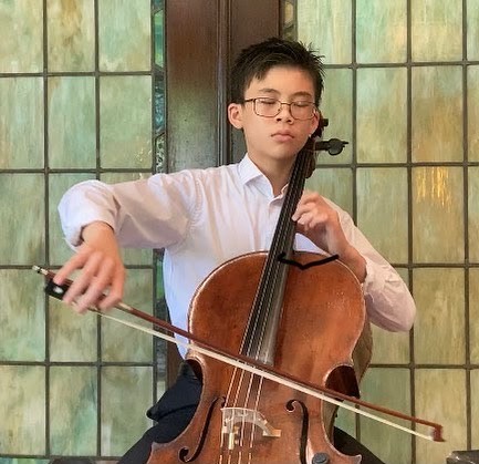 #meetourstudents 

Nathaniel Yue is a 13-year-old cellist from Los Angeles, Cali…